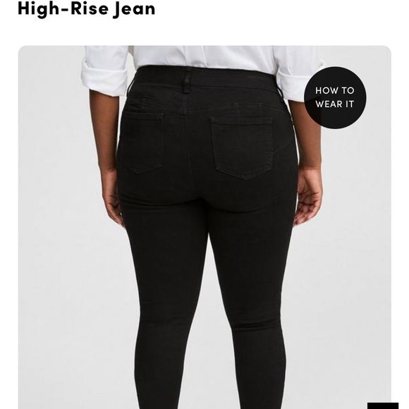 New without tag Torrid size 18r Bombshell skinny jeans. - Picture 2 of 4